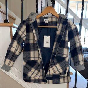 Miles the Label Kids Plaid Jacket
